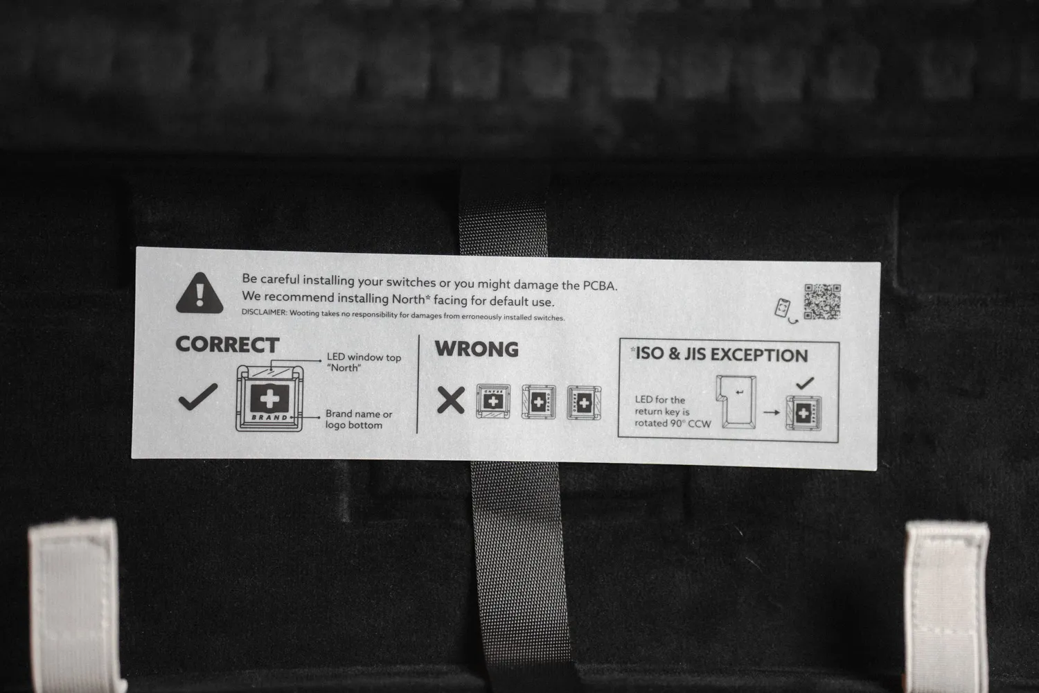 Attention to small details like internal logo and neat stitching