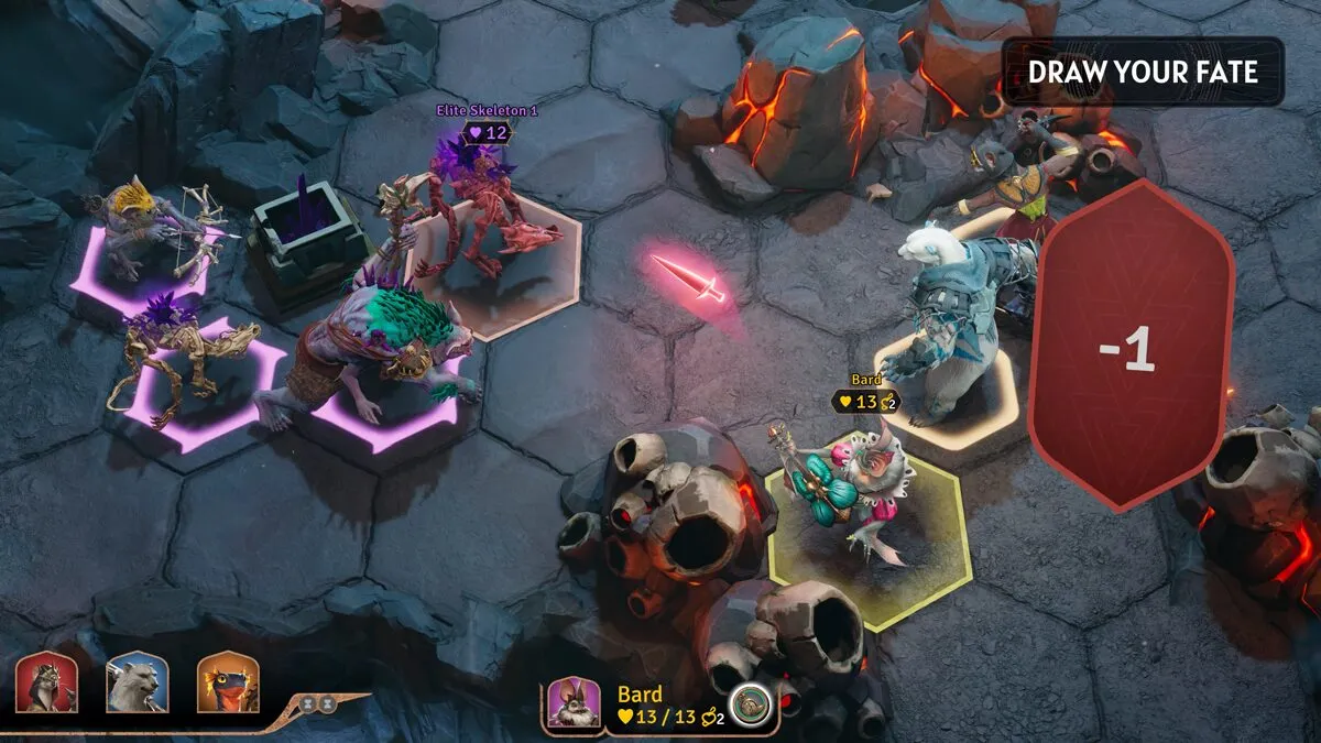 Players controlling Sunderfolk on their phones. Credit Secret Door / Sunderfolk