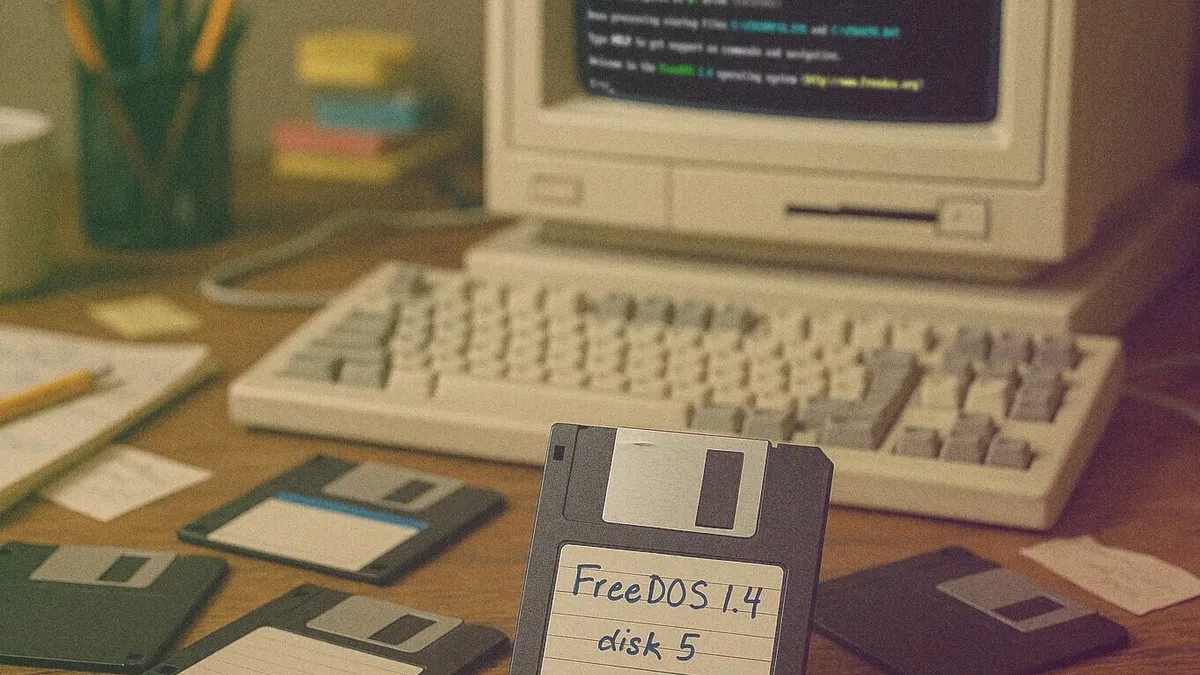 FreeDOS 1.4 is out – And I’m feeling nostalgic