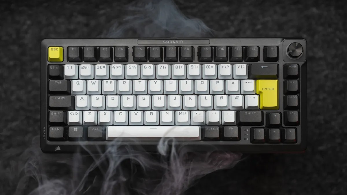Heavy, full aluminium, and a **pleasure** to type on