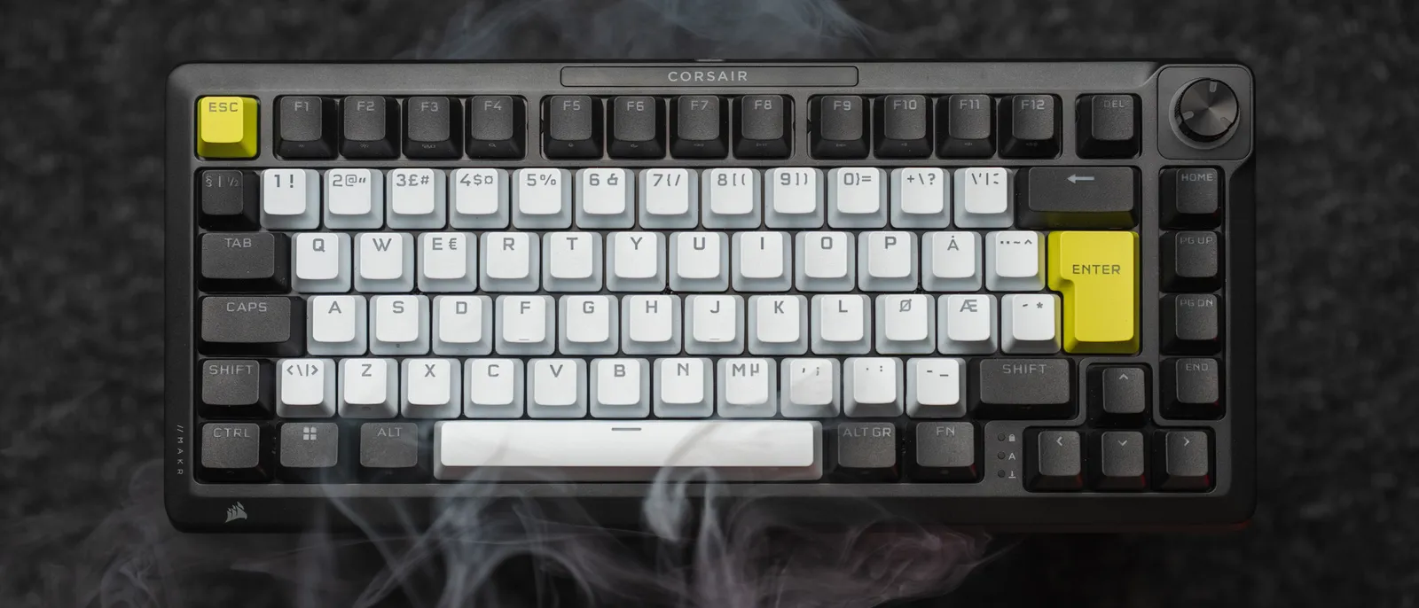 Heavy, full aluminium, and a **pleasure** to type on