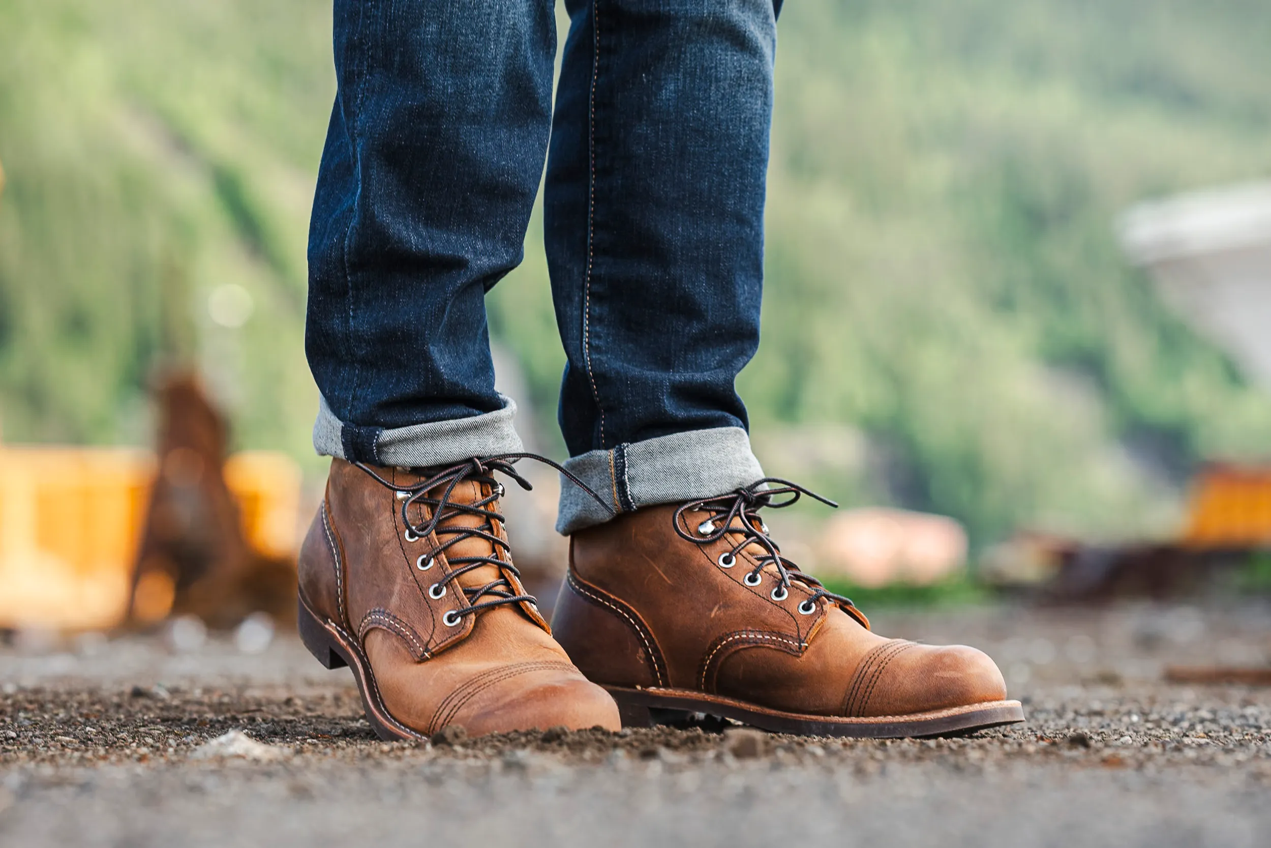 Iron Ranger pairs wery well with blue Levi's