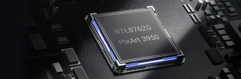 Keychron G5 sensor with 8K polling rate callout