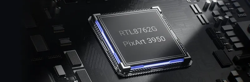 Keychron G5 sensor with 8K polling rate callout