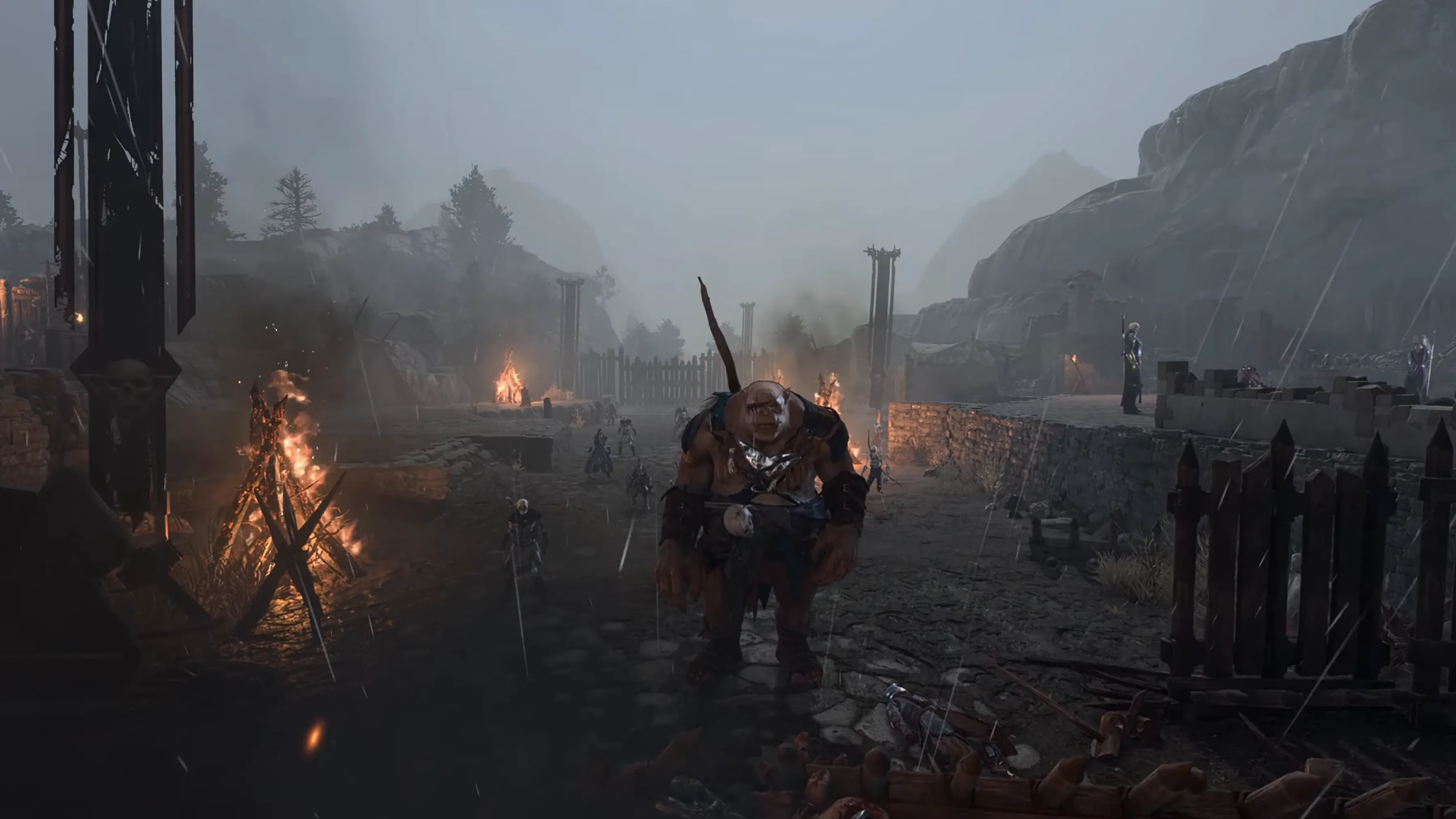 A troll lurks in the darkness