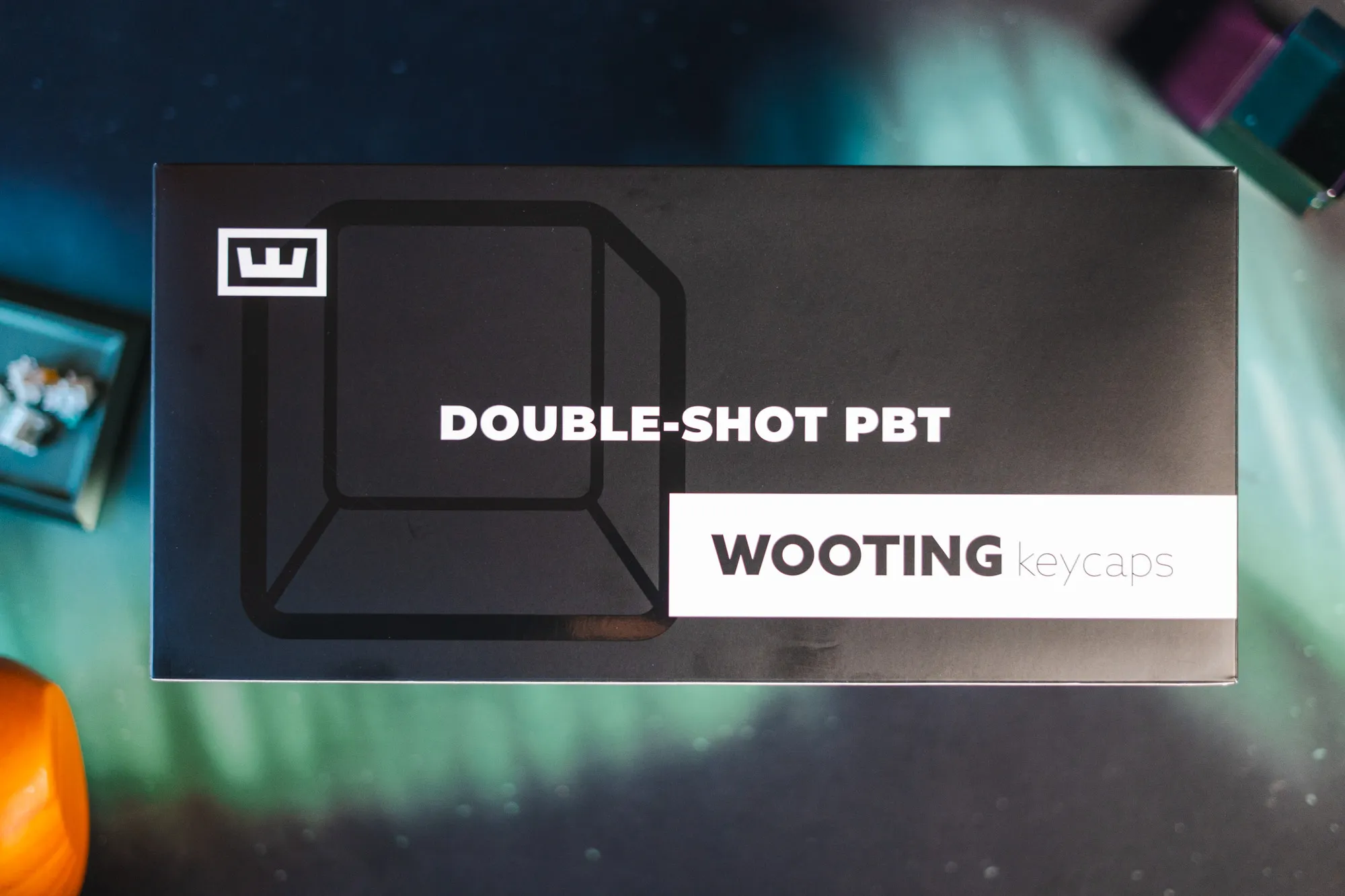 Wooting PBT keycaps unboxed