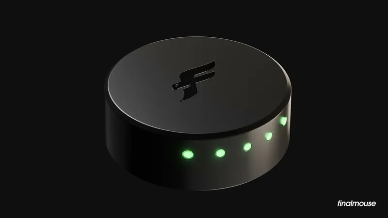 Finalmouse SLX dongle from the keynote
