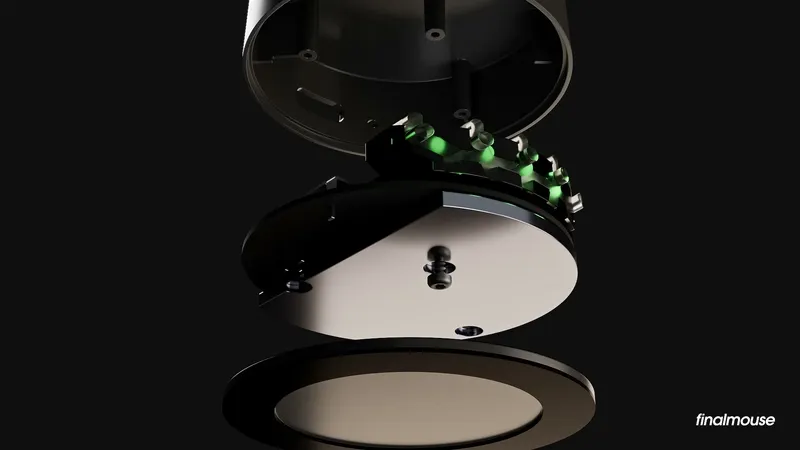 Detail shot of the dongle and its raised metal antenna