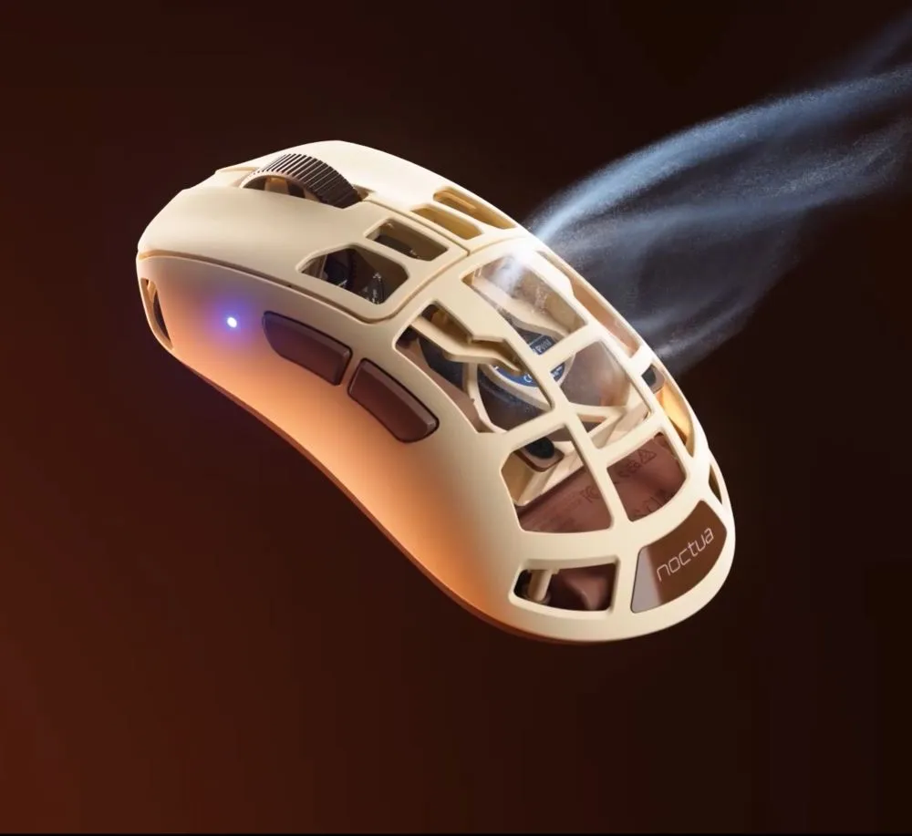 A gaming mouse with a fan! Pulsar Feinmann F01 Noctua Edition launches July 21