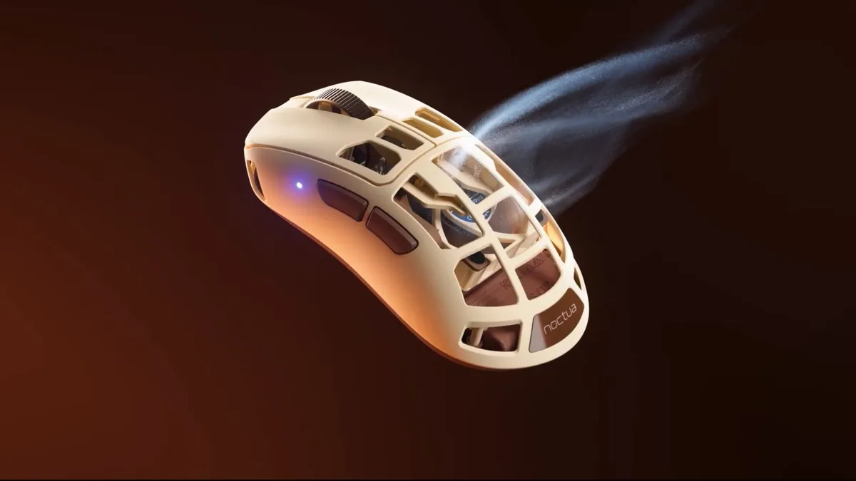 A gaming mouse with a fan! Pulsar Feinmann F01 Noctua Edition launches July 21