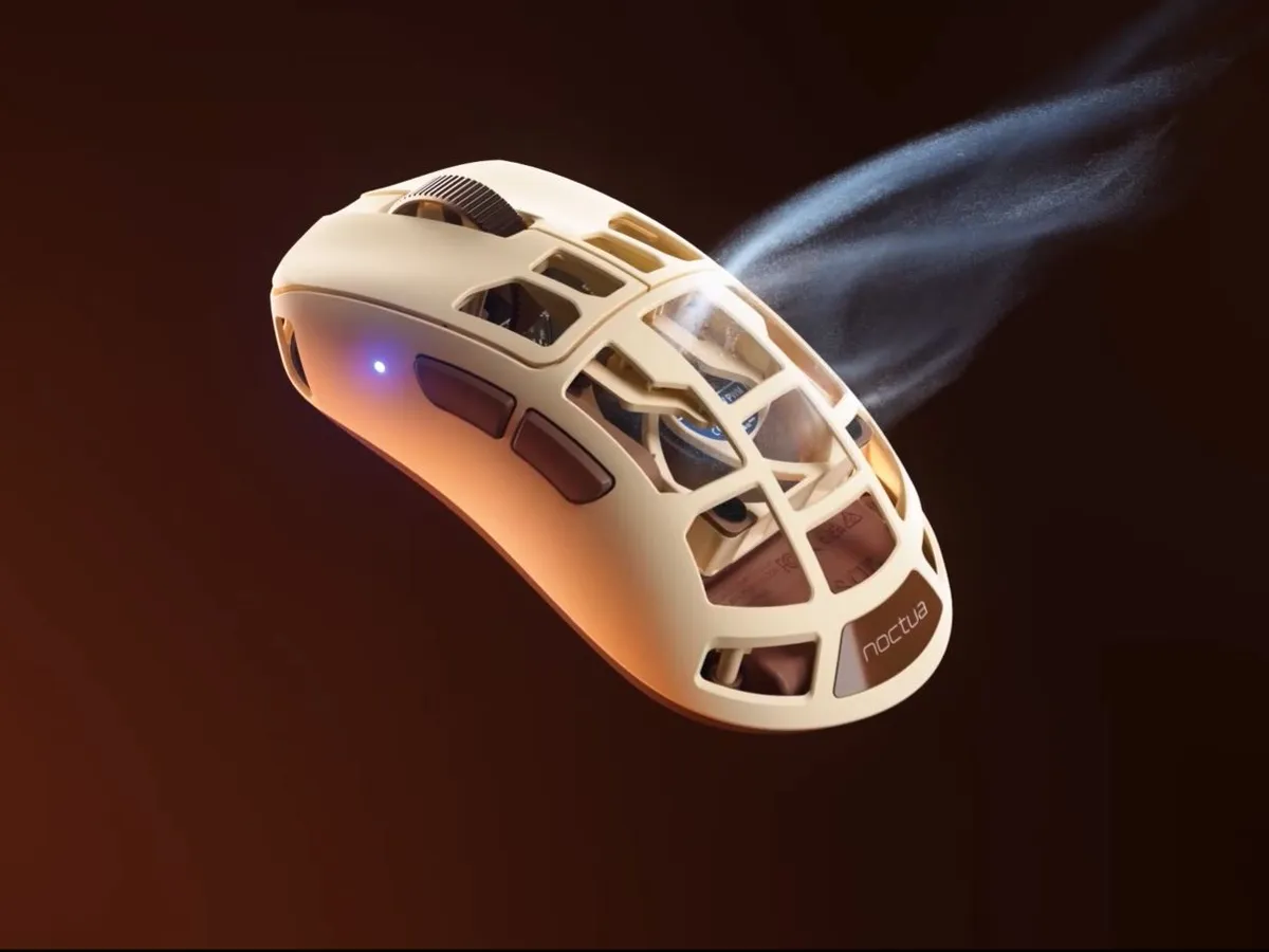 A gaming mouse with a fan! Pulsar Feinmann F01 Noctua Edition launches July 21