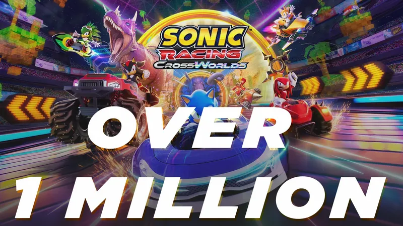 Sonic Racing Crossworlds sells over 1 Million copies