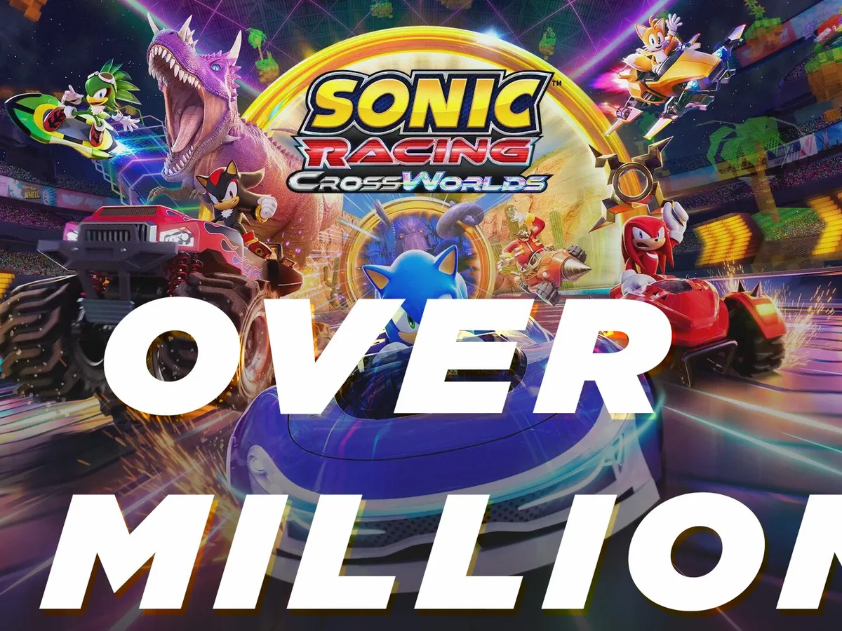 Sonic Racing Crossworlds sells over 1 Million copies