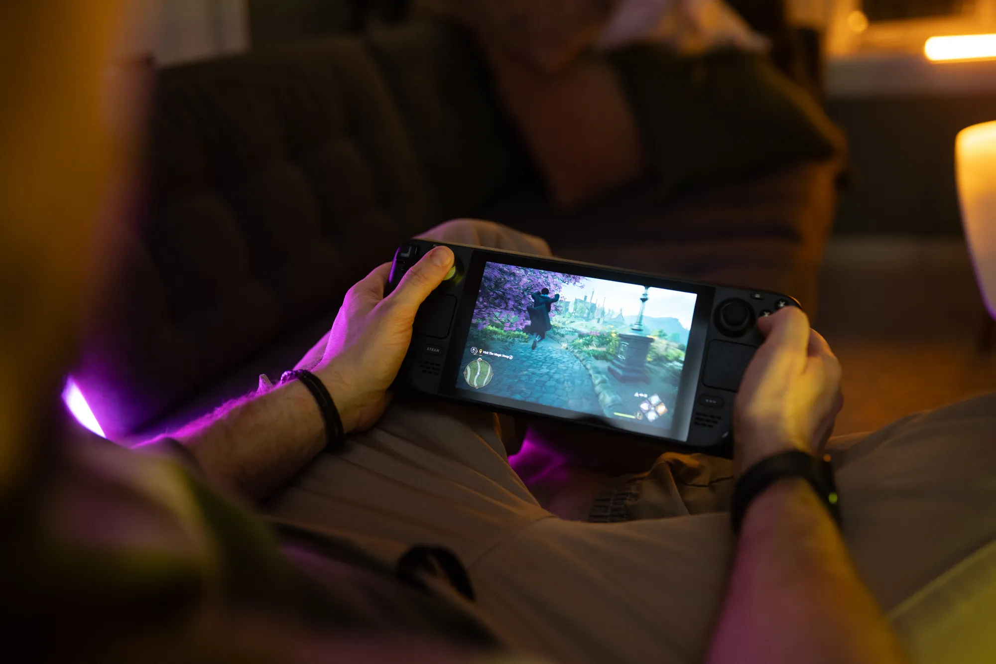 Hogwarts Legacy on the Steam Deck