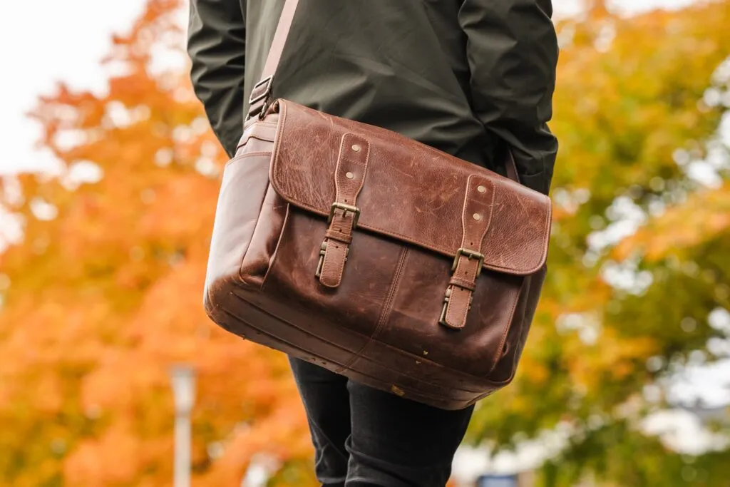 Hero shot of the MegaGear Torres Pro Messenger Bag