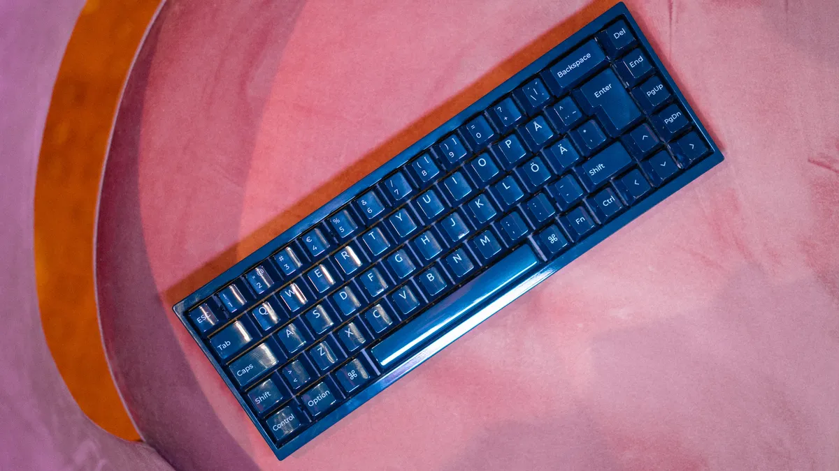 The Keychron Q16 HE is made of **ceramic**