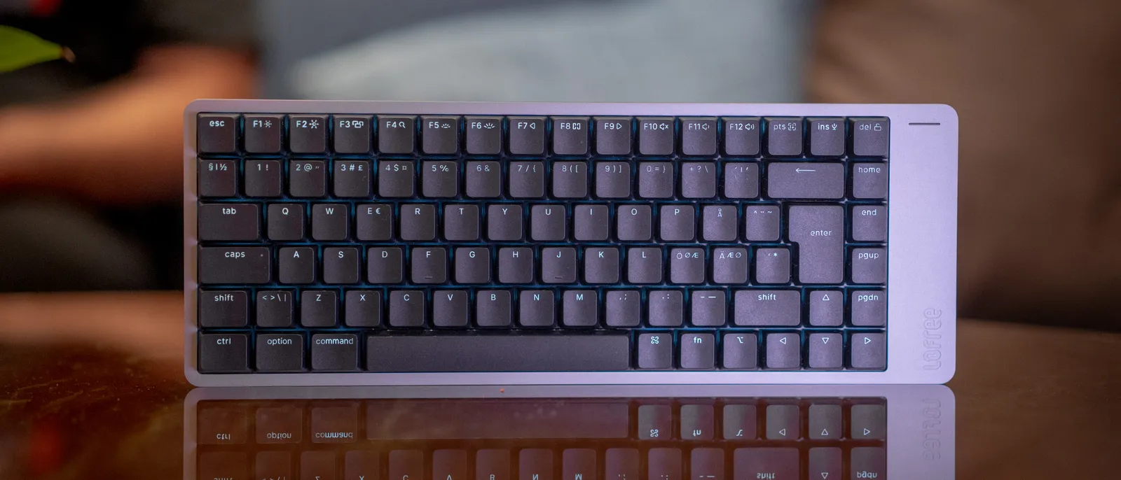 The Lofree Flow 2 gives me a **MacBook** feeling